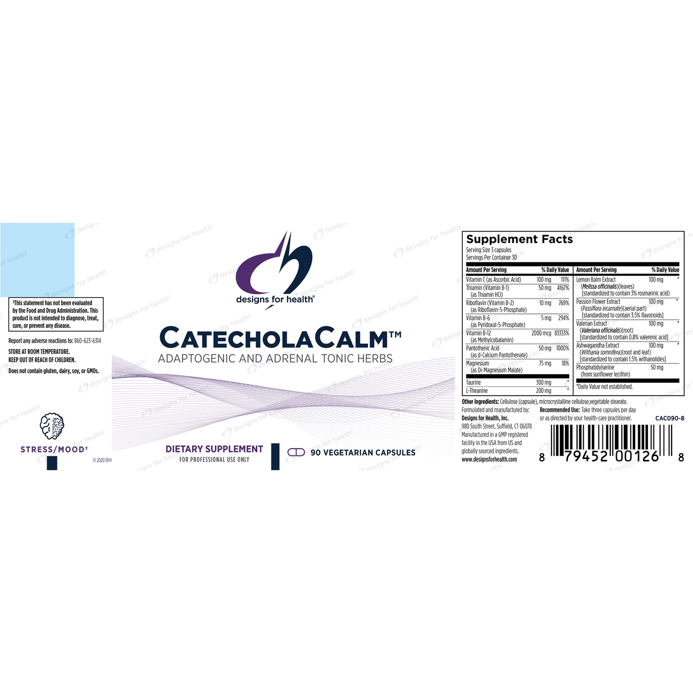 CatecholaCalm  Curated Wellness