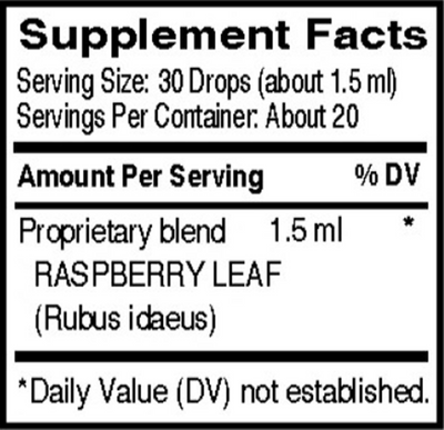 Red Raspberry 1 fl oz Curated Wellness