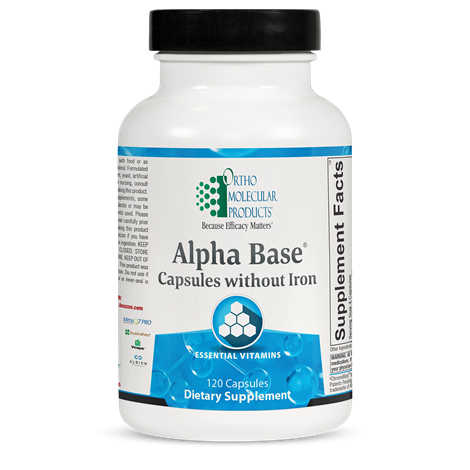 Alpha Base Capsules without Iron