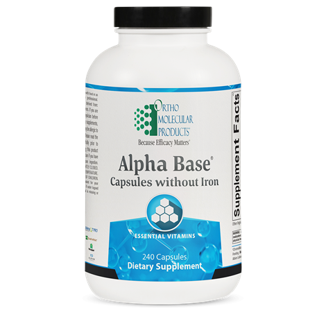 Alpha Base Capsules without Iron