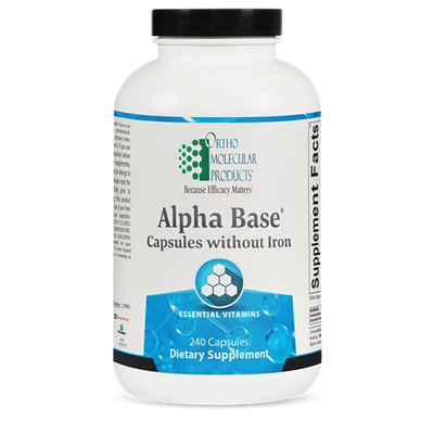 Alpha Base Capsules without Iron