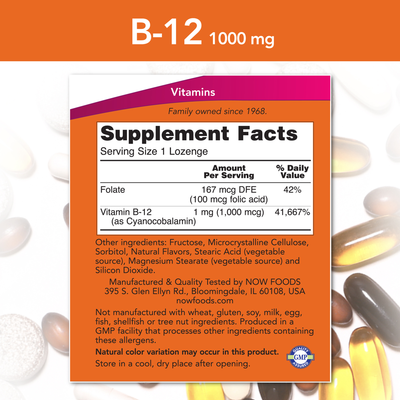 B-12 1000 mcg  Curated Wellness