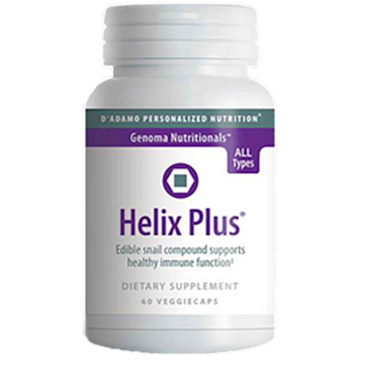 Helix Plus 60 vcaps Curated Wellness