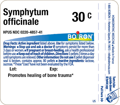 Symphytum officinale 30C 80 plts Curated Wellness
