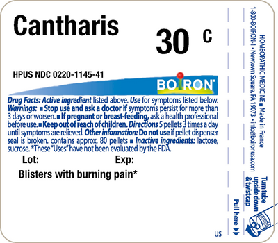 Cantharis 30C 80 plts Curated Wellness
