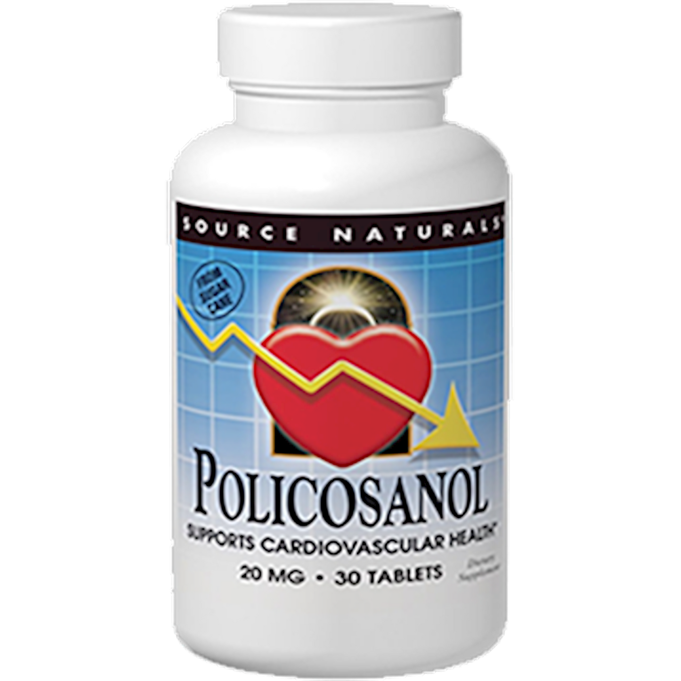 Policosanol 20mg  Curated Wellness