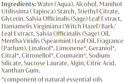 Sage Mint Deodorant 1.7 fl oz Curated Wellness