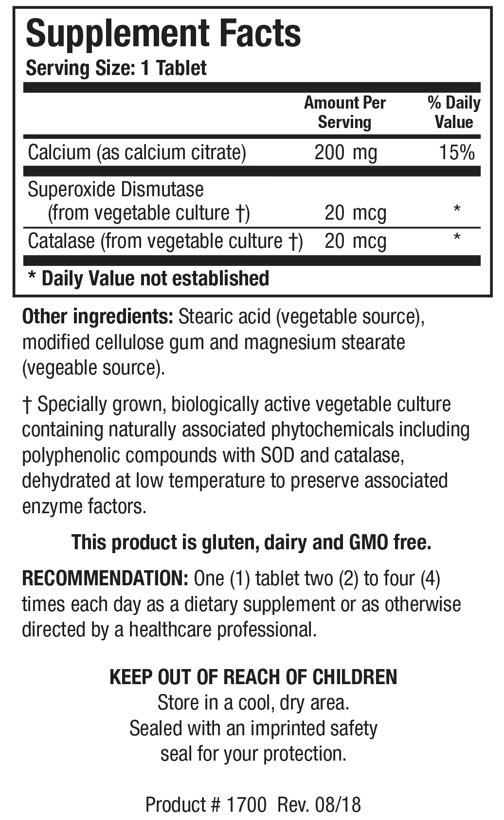 Ca-Zyme™ (Calcium)