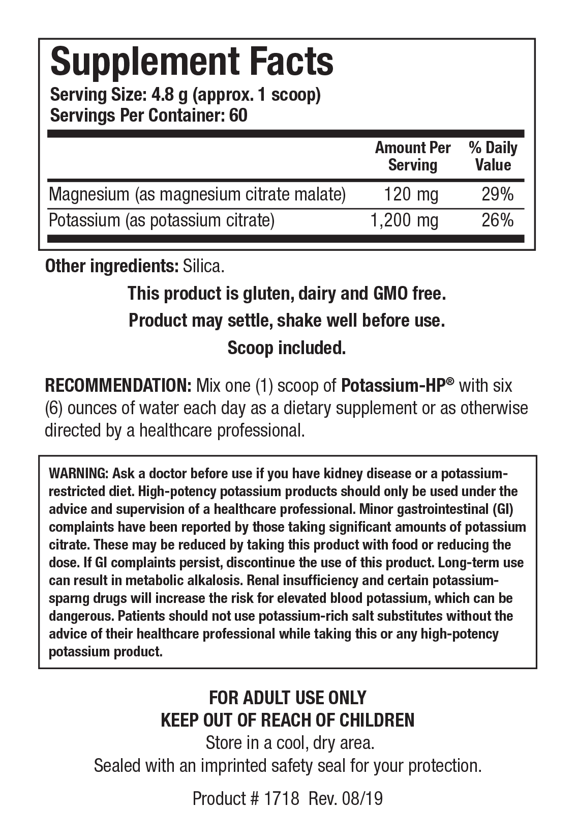 Potassium-HP™ (with Magnesium)