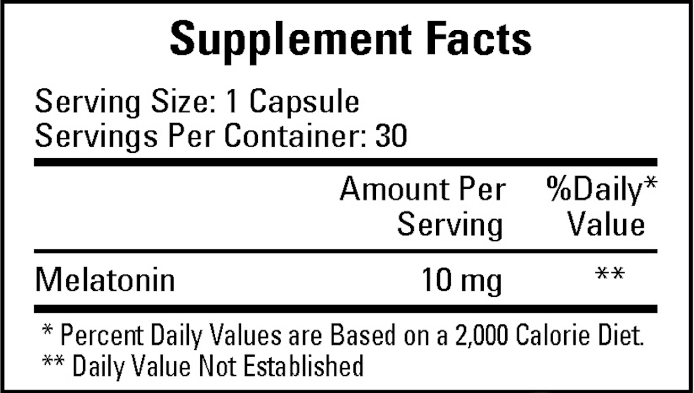 Oncotonin Melatonin 10 mg  Curated Wellness