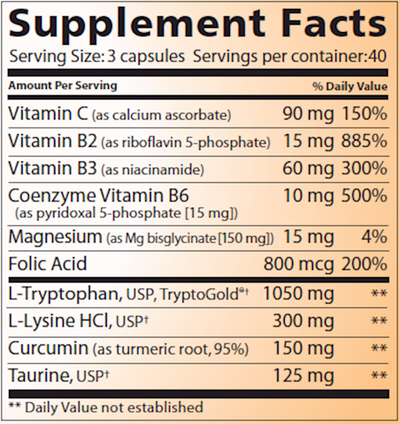 L-Tryptophan Complete  Curated Wellness