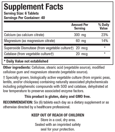 Ca/Mg-Zyme™ (Ca & Mg)