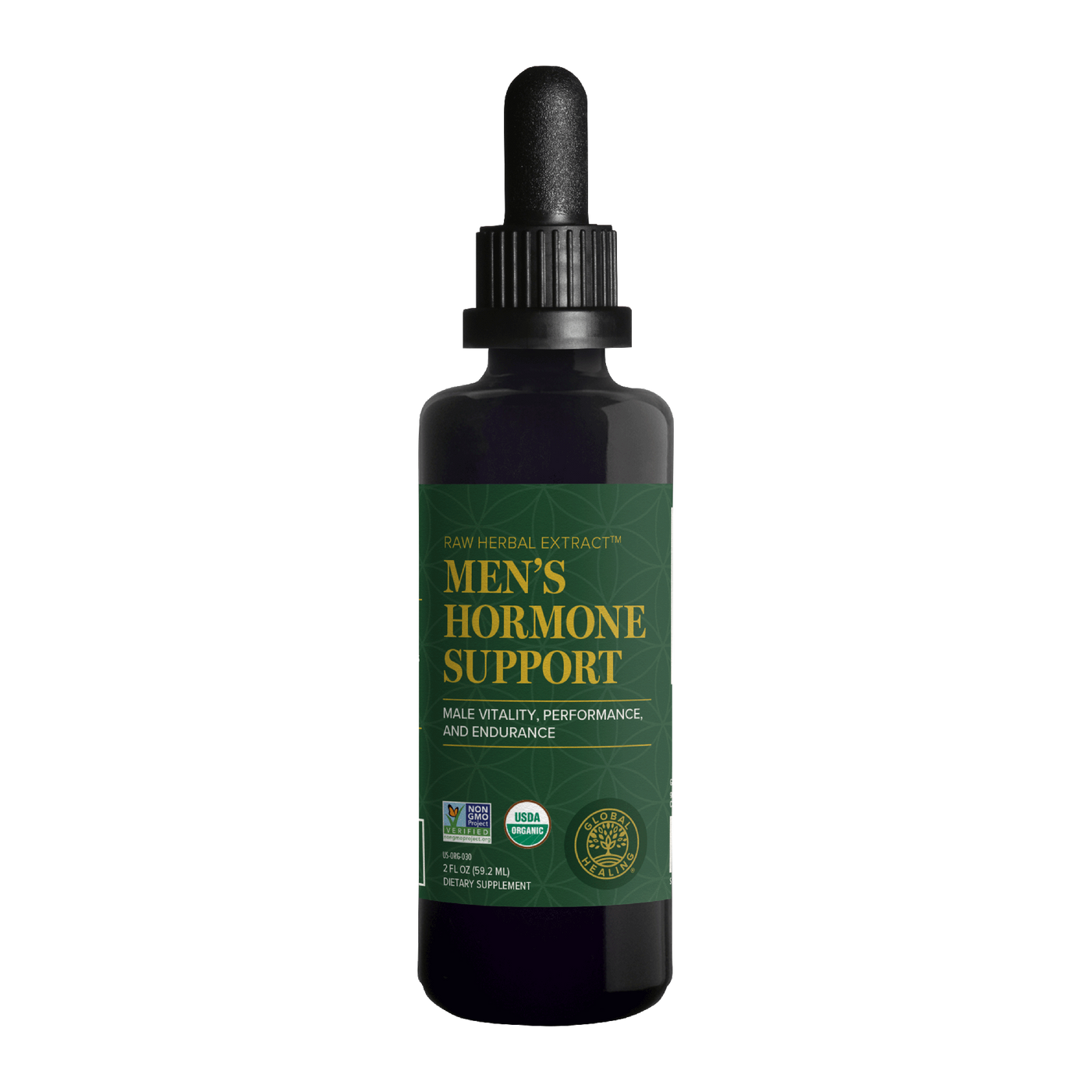 Men's Hormone support 2 fl oz Curated Wellness