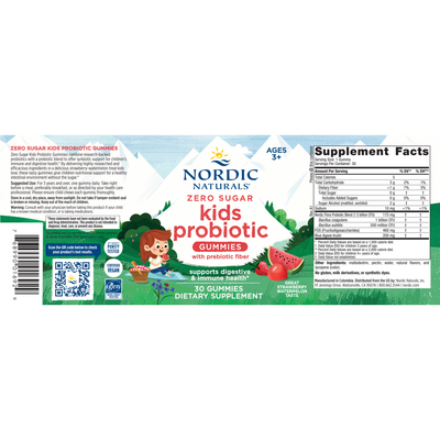 Zero Sugar Kids Prob Gum 30g Curated Wellness