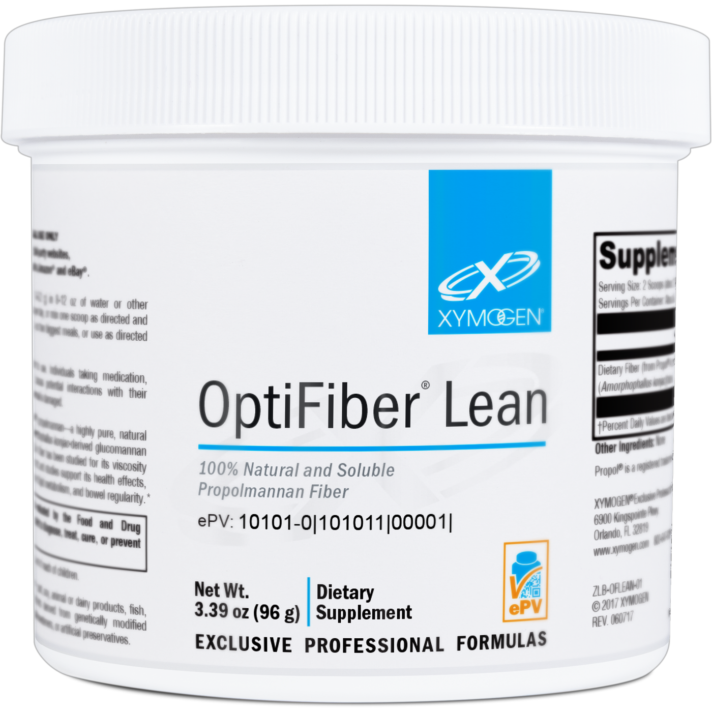 OptiFiber Lean 96g Curated Wellness