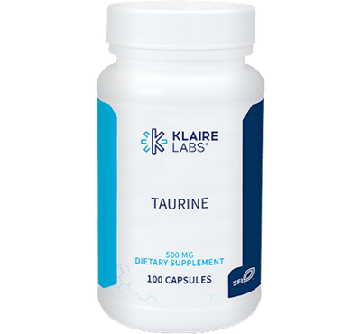 Taurine 500 mg 100 caps Curated Wellness