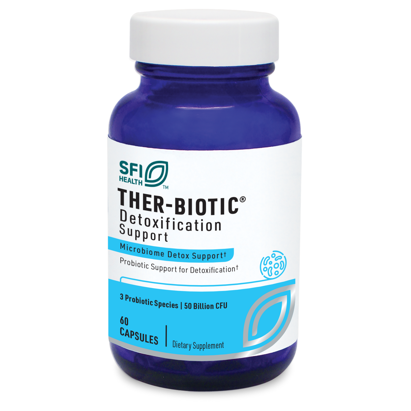 Ther-Biotic Detox Support 60 vegcap Curated Wellness