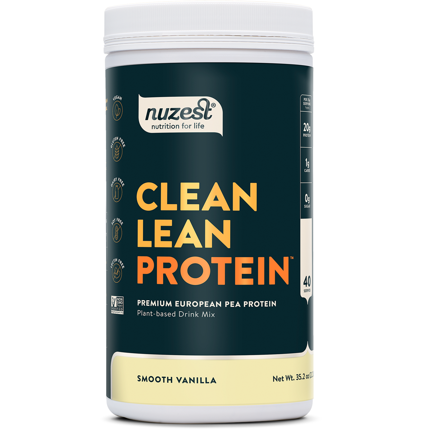 Clean Lean Protein Vanilla ings Curated Wellness