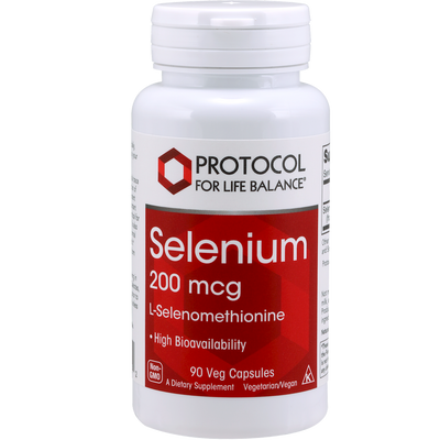 Selenium 200 mcg 90 vcaps Curated Wellness