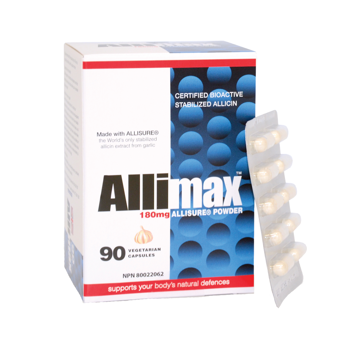 Allimax 180 mg  Curated Wellness