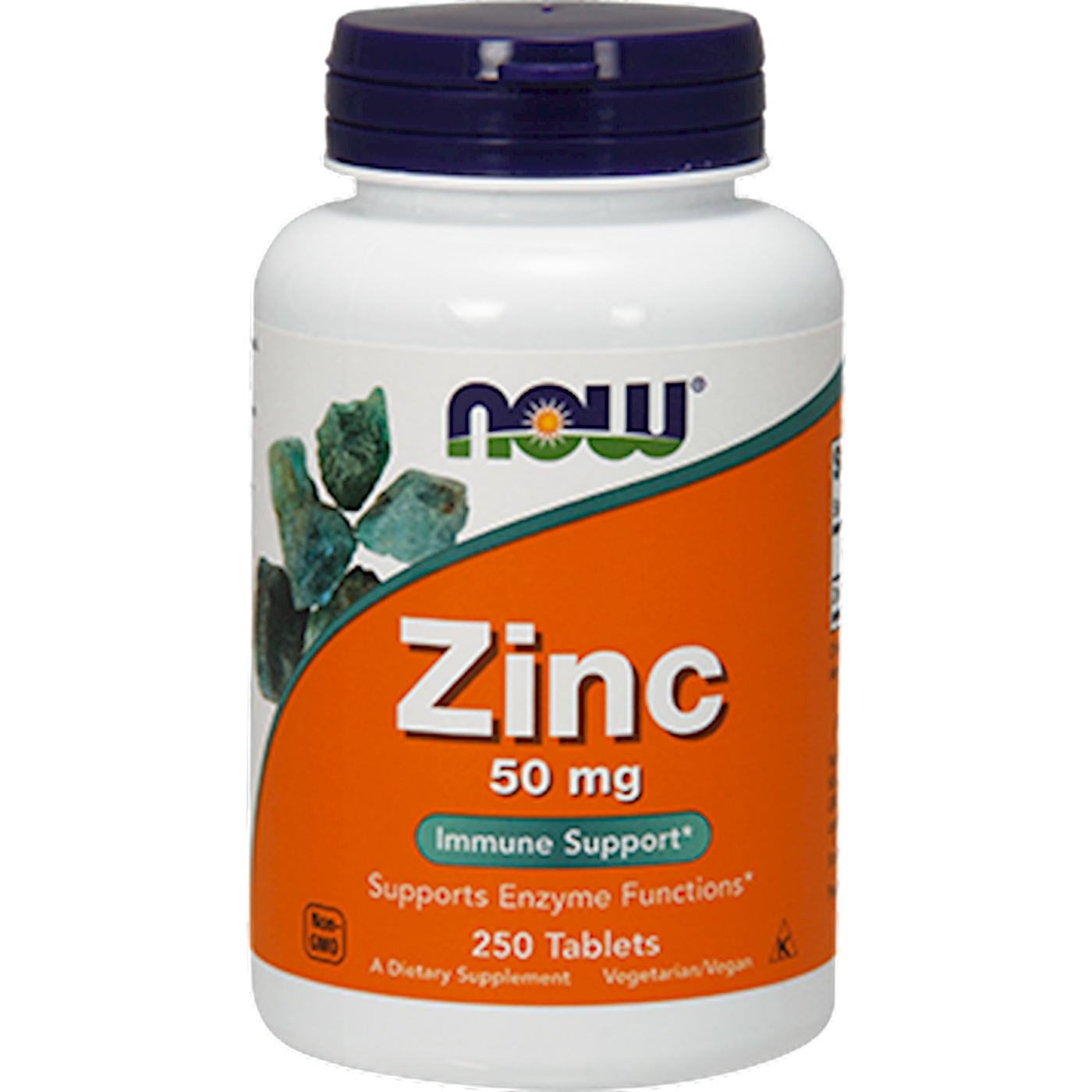 Zinc 50 mg 250 tabs Curated Wellness
