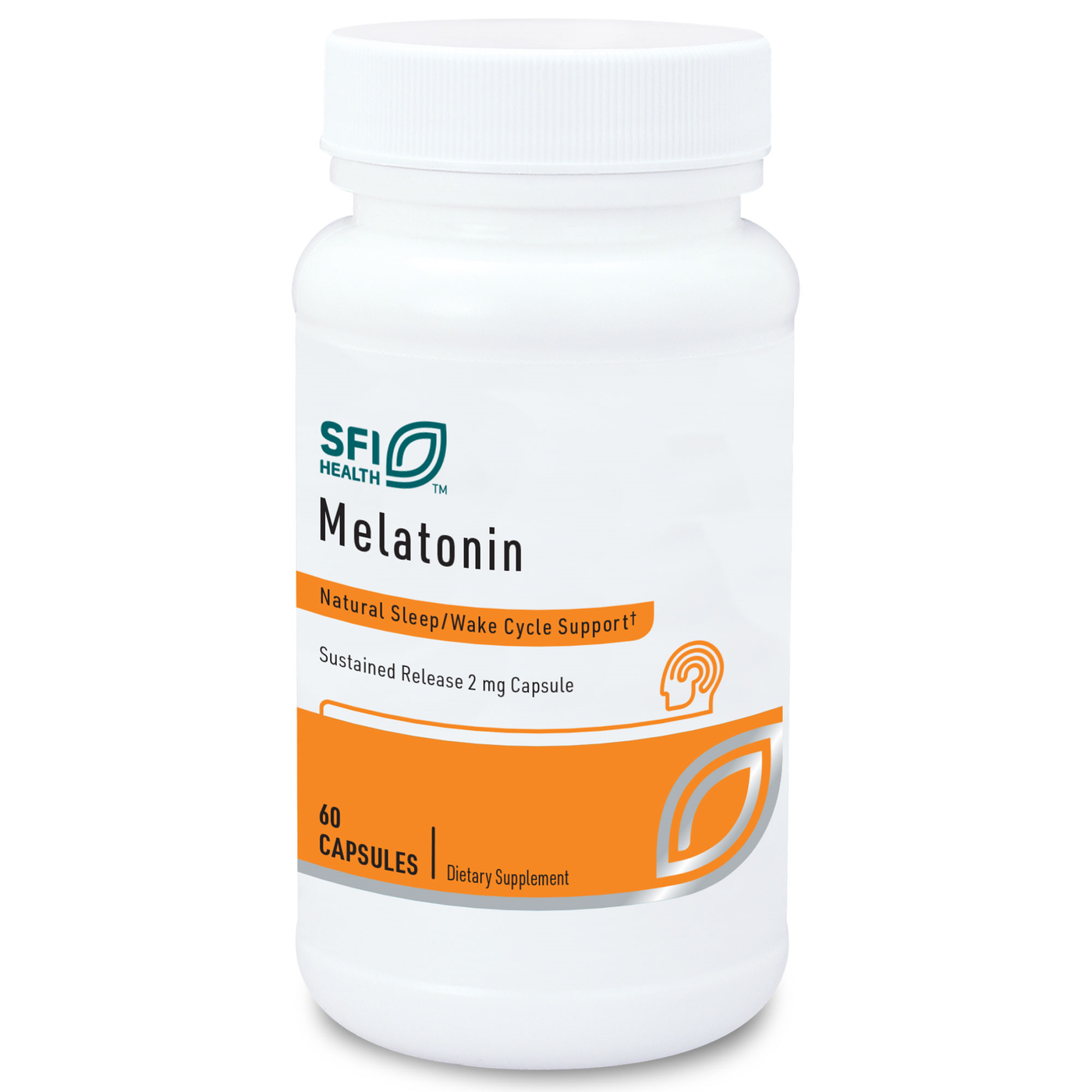 Melatonin-SR 2 mg 60 caps Curated Wellness