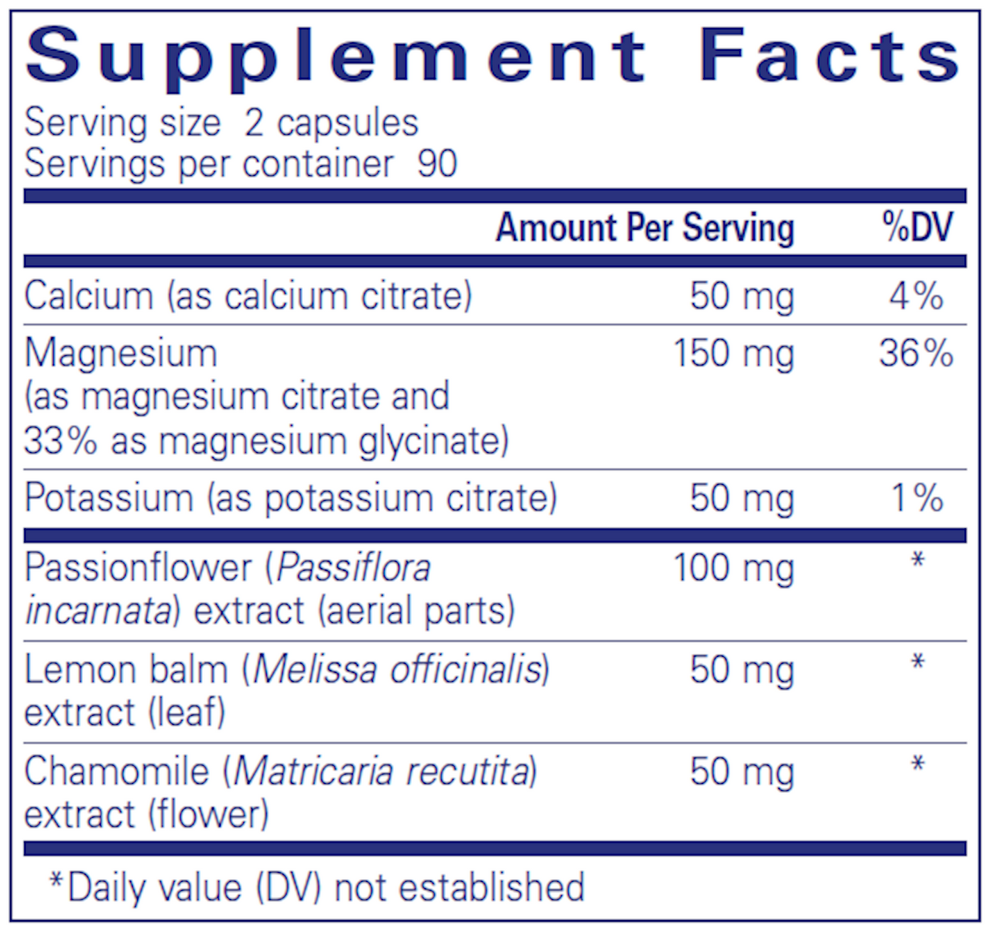 Muscle Cramp/Tension Formula 180 vcaps Curated Wellness