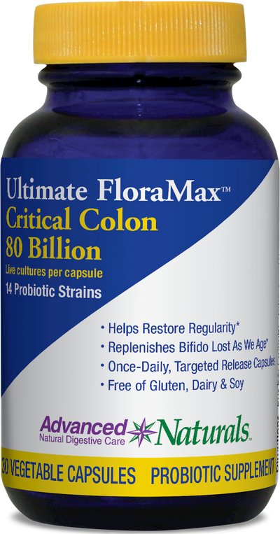 Ult FloraMax Crit Colon 80 bill 30 vcaps Curated Wellness