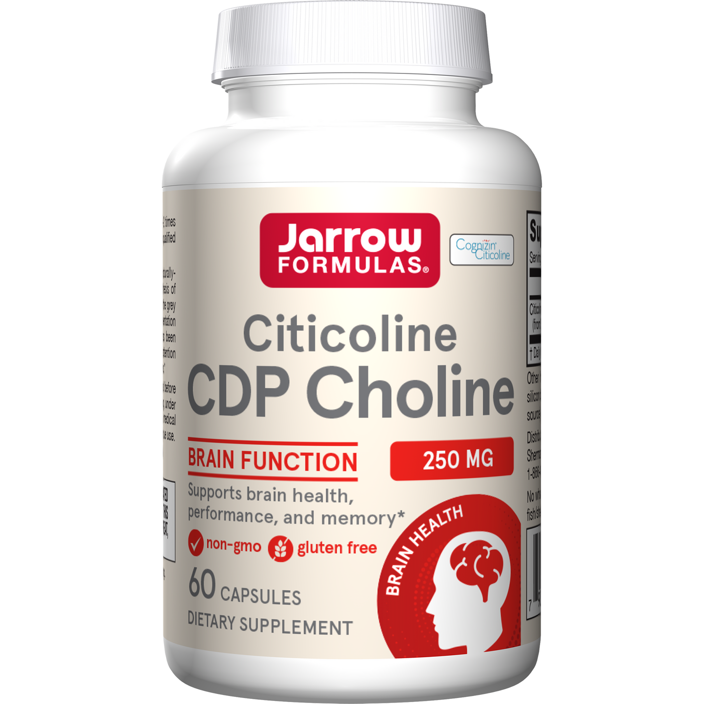 Citicoline 250 mg  Curated Wellness