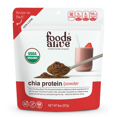 Chia Protein Powder Organic  Curated Wellness