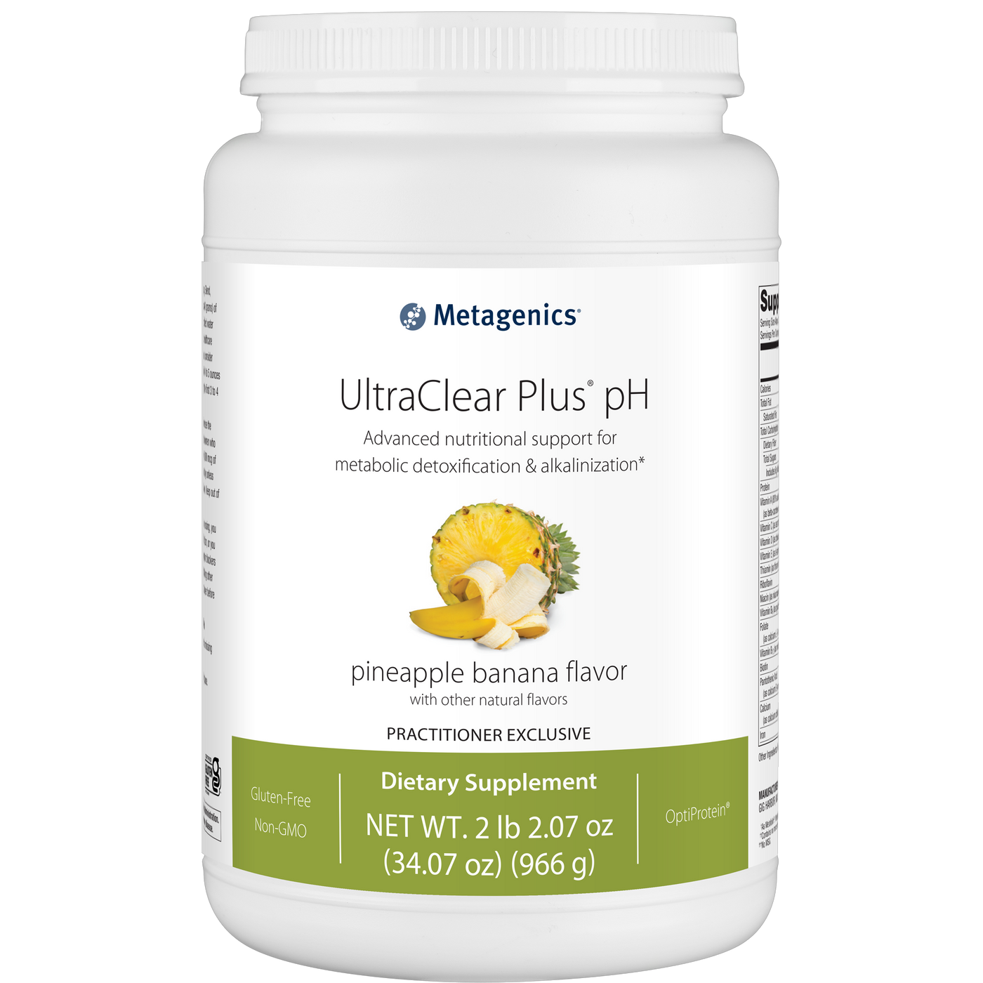 UltraClear PLUS pH Pin/Ban 966g Curated Wellness