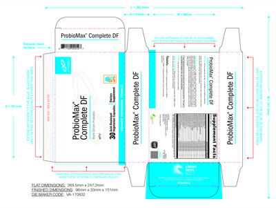 ProbioMax Complete DF 30 Capsules Curated Wellness