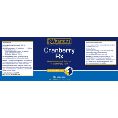 Cranberry Rx  Curated Wellness