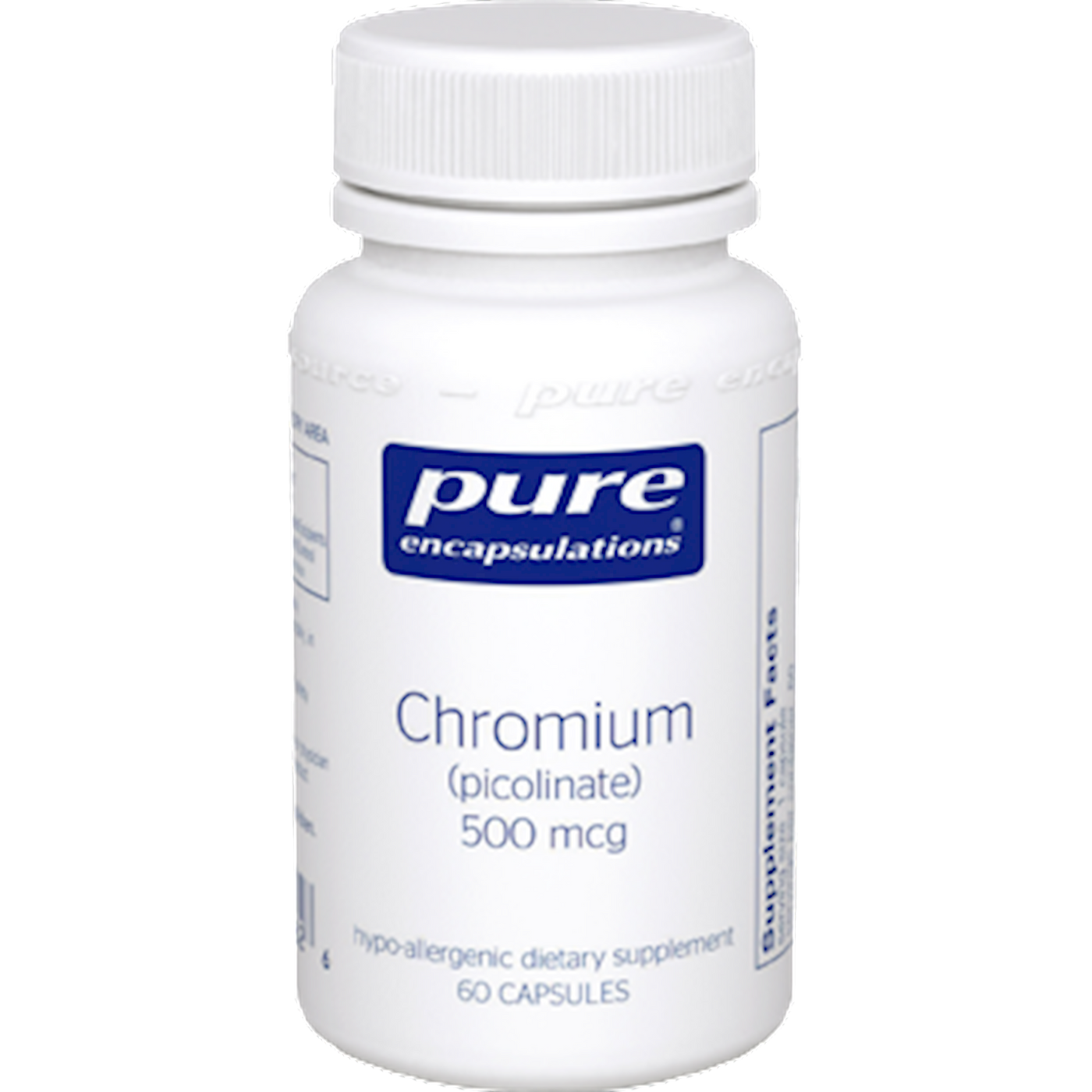 Chromium (picolinate) 500 mcg 60 vcaps Curated Wellness