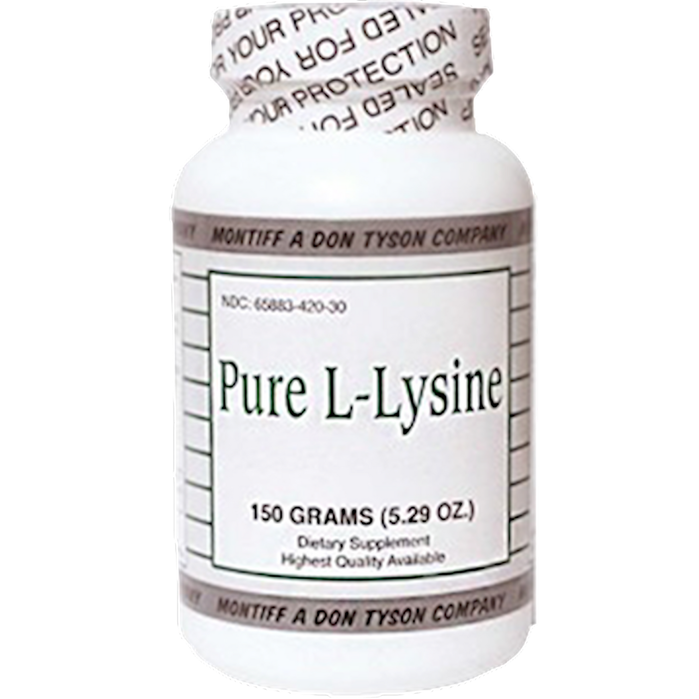 Pure L-Lysine (powder) 150 gms Curated Wellness
