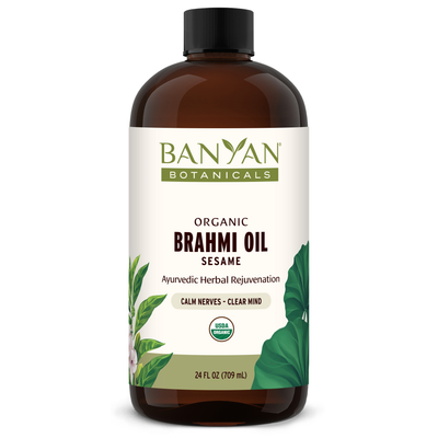 Brahmi Oil Sesame 24 fl oz Curated Wellness