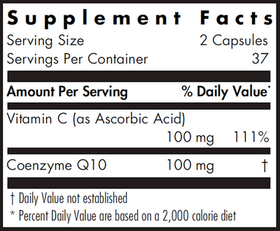 Coenzyme Q10 50 mg  Curated Wellness