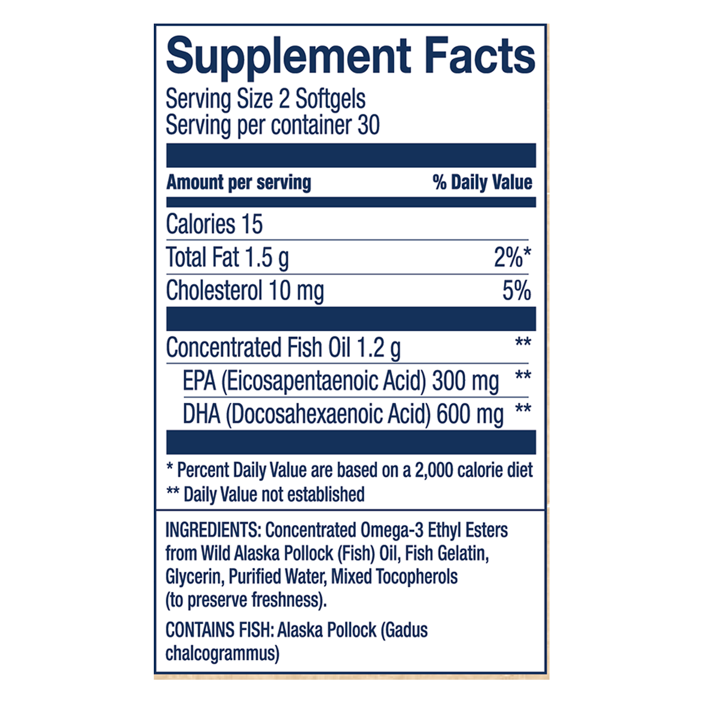 Wild Alaskan Prenatal DHA