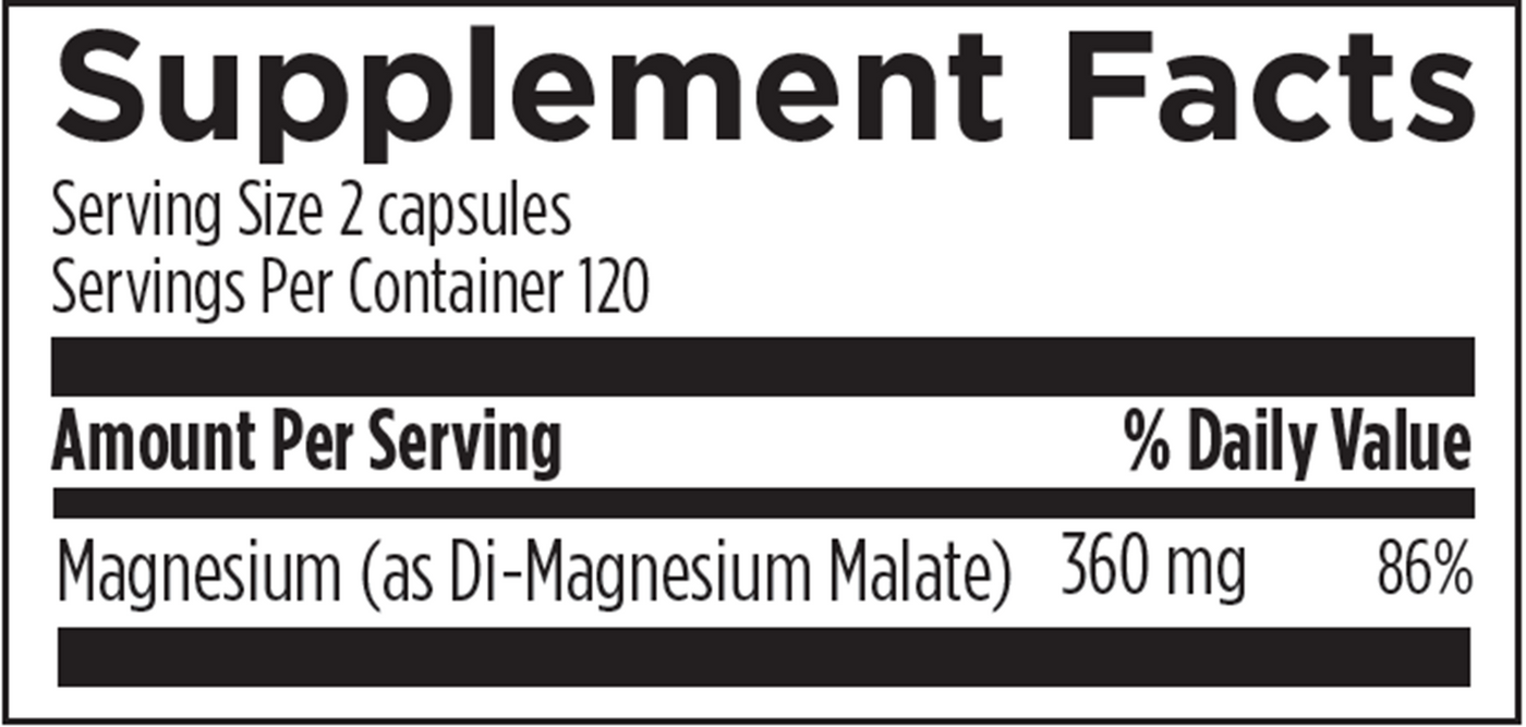 Magnesium Malate  Curated Wellness