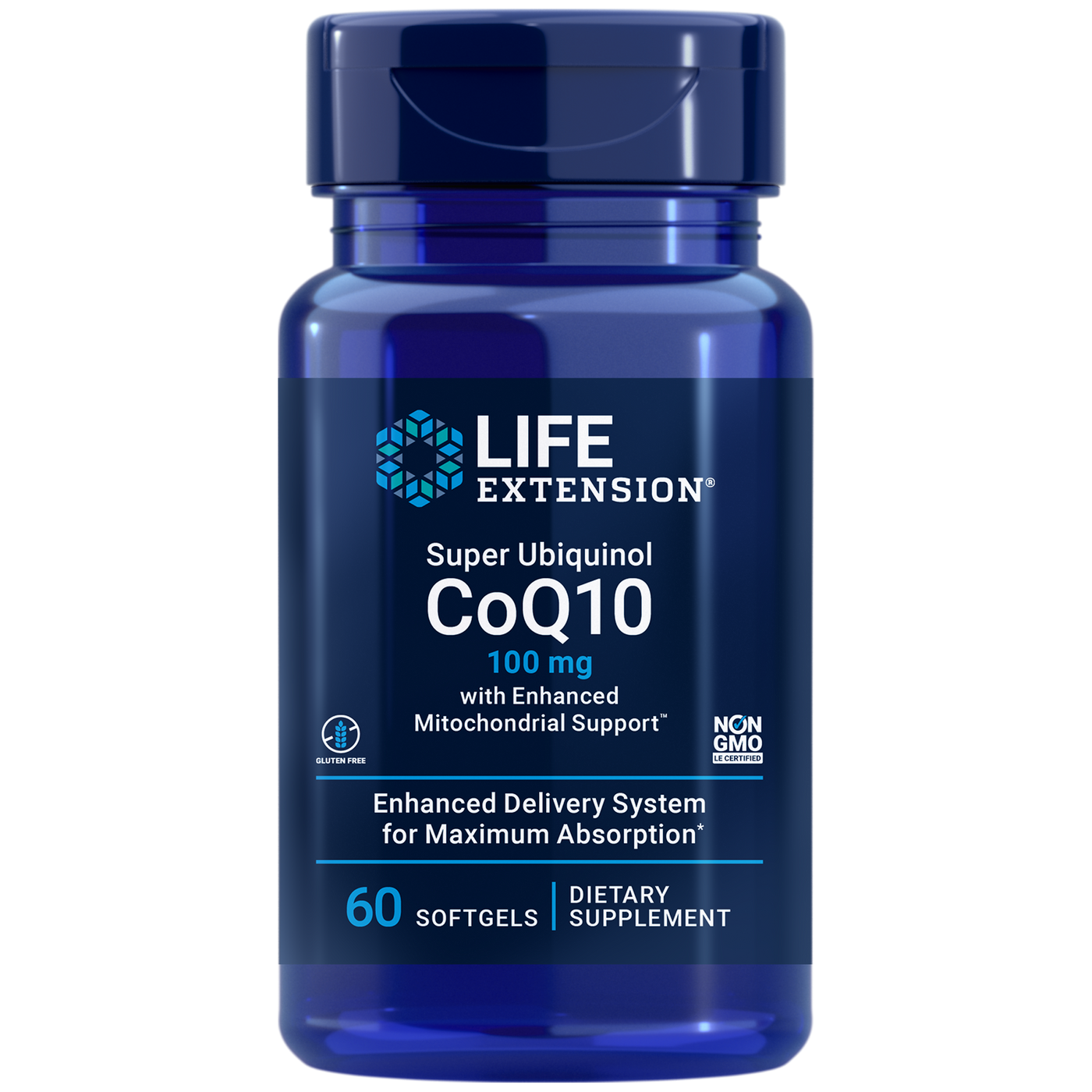 Super Ubiquinol CoQ10 100 mg  Curated Wellness