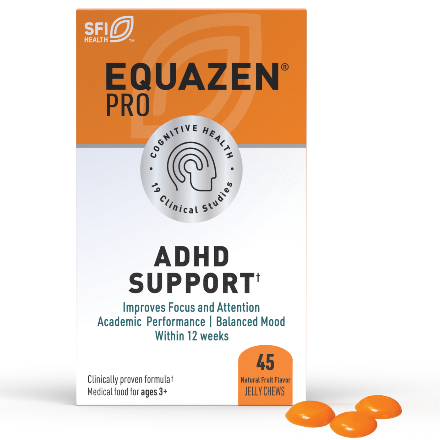Equazen Pro ADHD Support 45 chews Curated Wellness