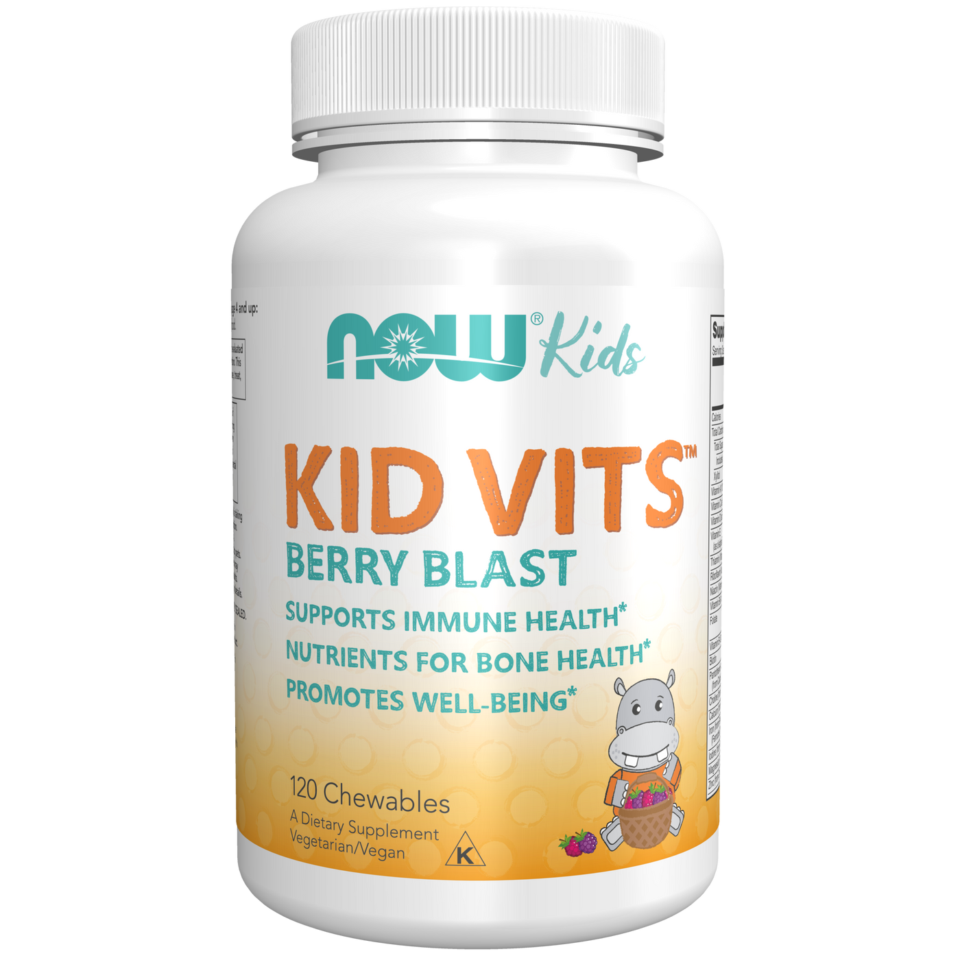 Kid Vits (Berry Blast) 120 chews Curated Wellness