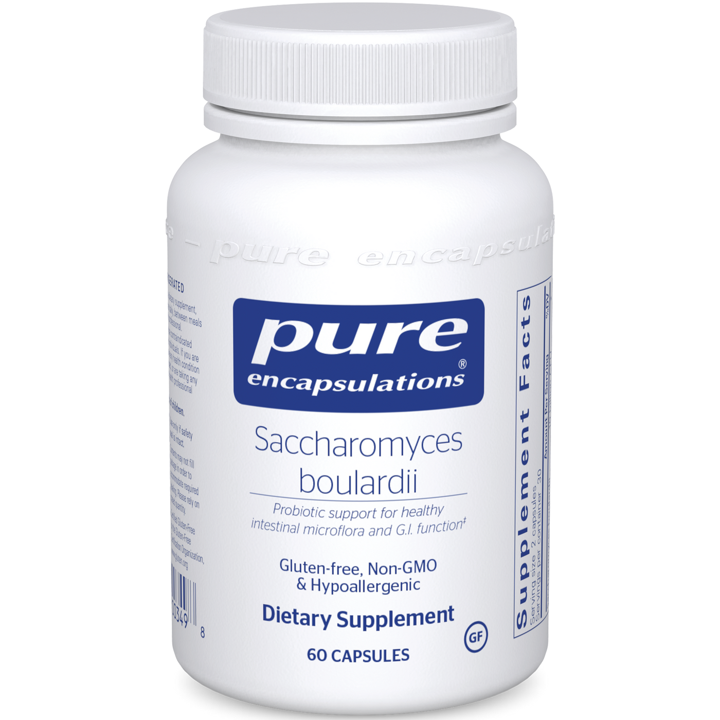 Saccharomyces boulardii 60 vcaps Curated Wellness