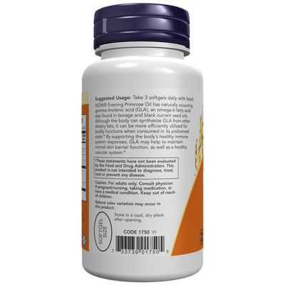 Evening Primrose Oil 500 mg  Curated Wellness
