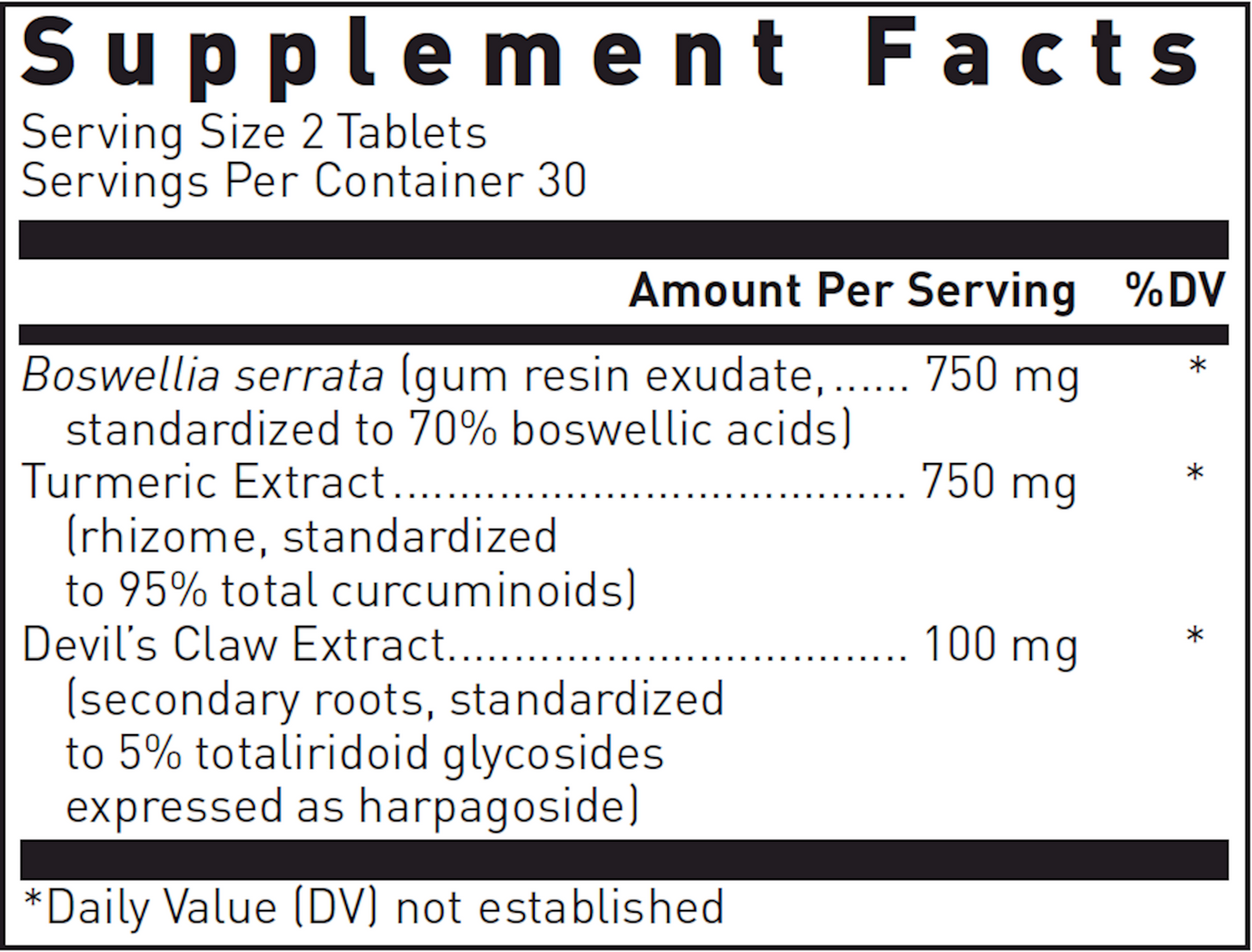 Boswellia-Turmeric Complex  Curated Wellness