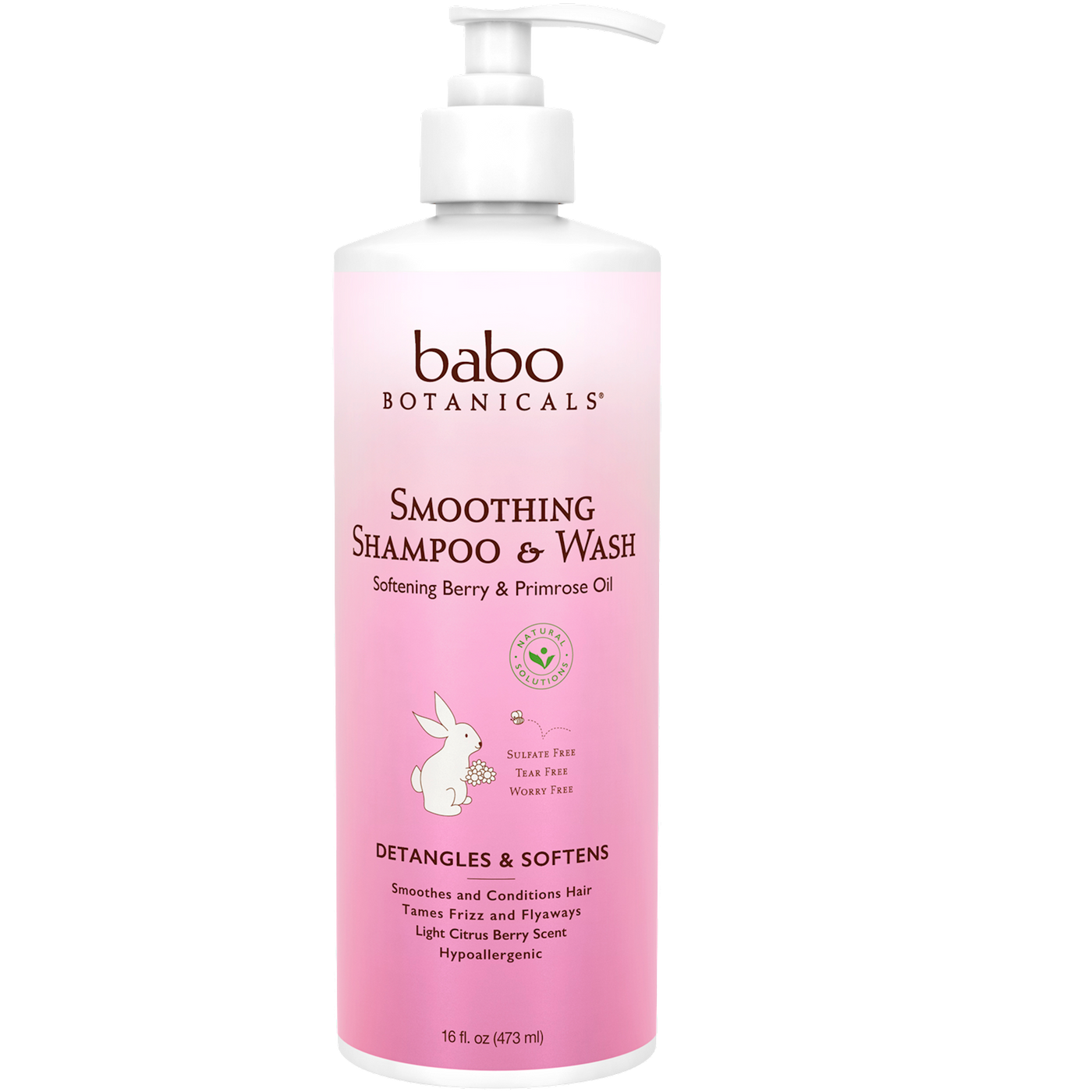 Smoothing Shampoo and Wash 16 fl oz Curated Wellness