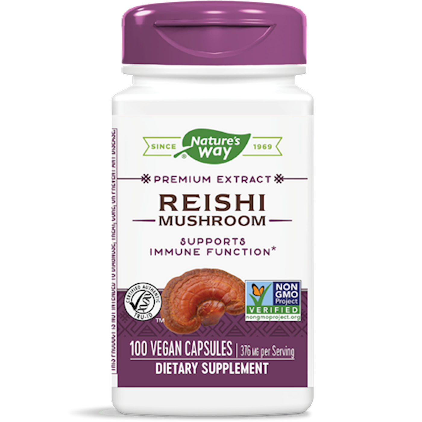 Reishi 100 vegcaps Curated Wellness