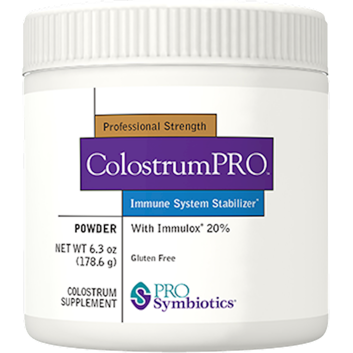 ColostrumPro w/Immulox Powder 6.3 oz Curated Wellness