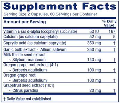 CandidaStat 120 caps Curated Wellness