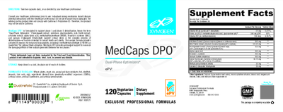 MedCaps DPO 120 Capsules Curated Wellness